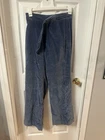 Vintage 70s Mushroom Blue Velvet Women’s Suit